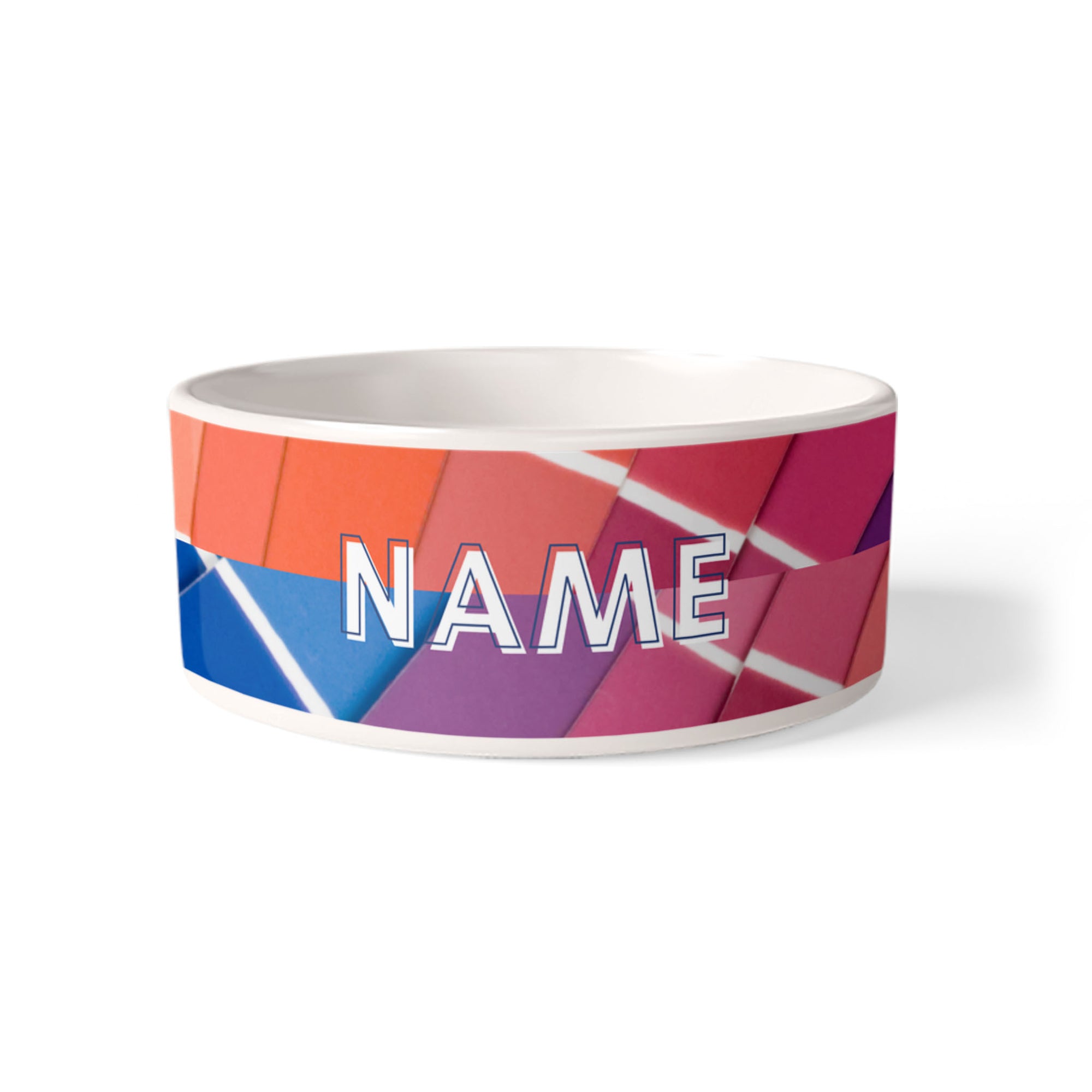 Custom Color Duo Dog Bowl
