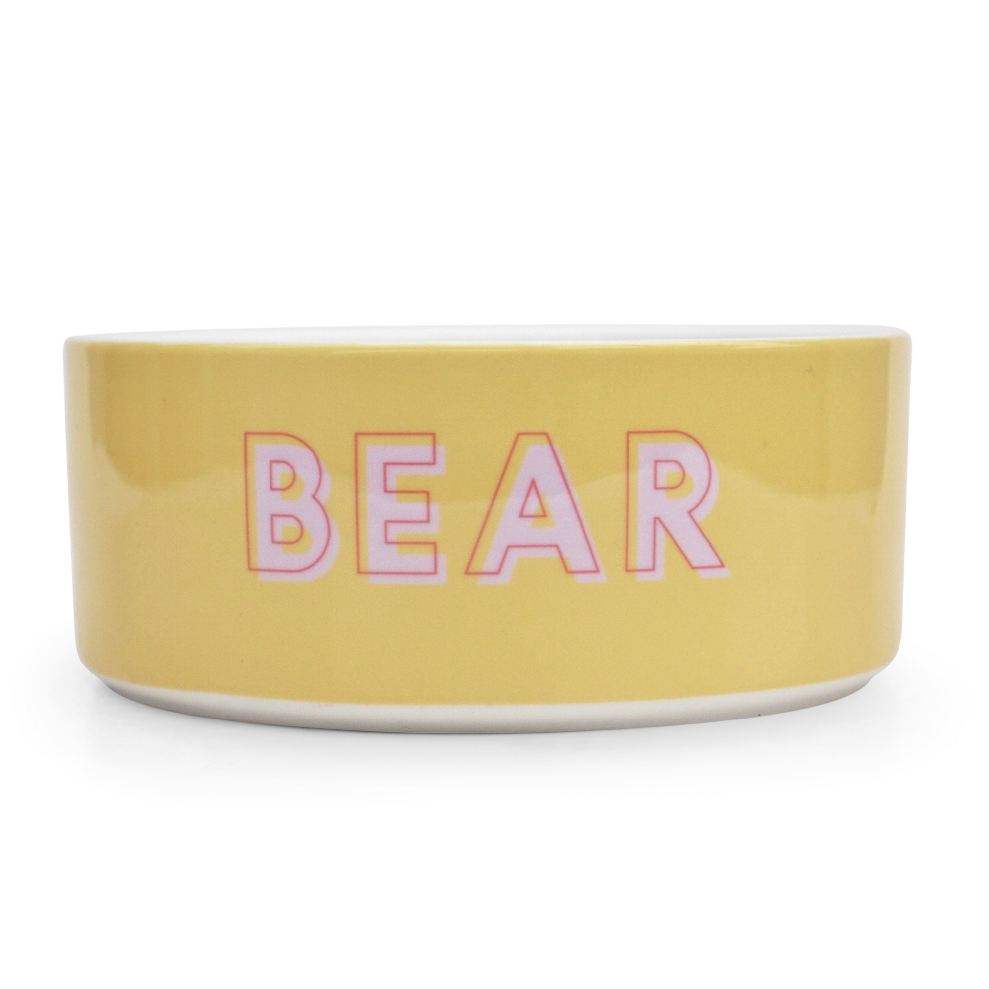Custom Solid Color Dog Bowl